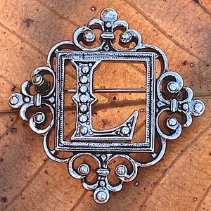 Vintage Avon Monogrammed Pin!